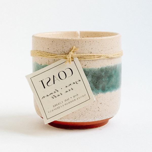 Coast Ceramic Soy Candle